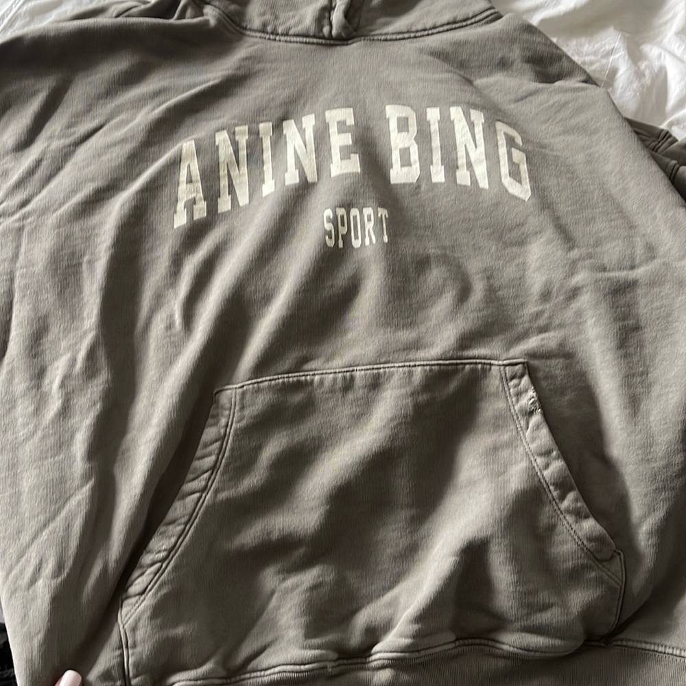 ANINE BING SPORT HOODIE SIZE LARGE